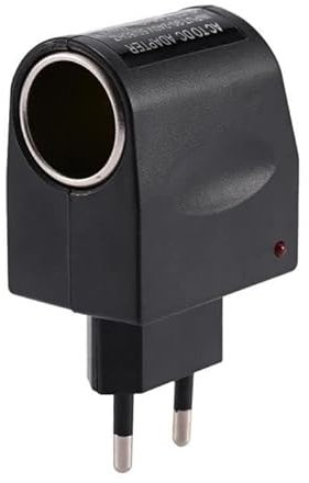 Top Chargeur * Adaptateur Chargeur Convertisseur Prise Secteur 230V vers 12V 500mA 0.5A Allume Cigare Voiture