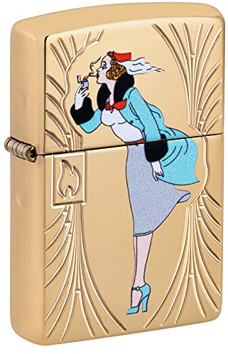 Zippo Messing Armor Case 85th Anniversary Windy tiefengraviert, limitiert auf 2.500 St. in Sonderverpackung Original Feuerzeug