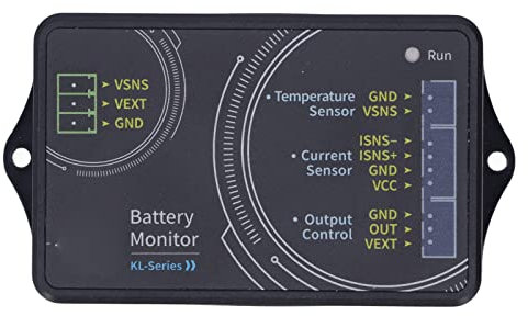 Monitor Batteria Bluetooth 400A 0‑120V Misuratore Corrente di Tensione Wireless Controllo APP Accessori KL140F Voltmetro CC Coulometro per Auto Barca a Motore