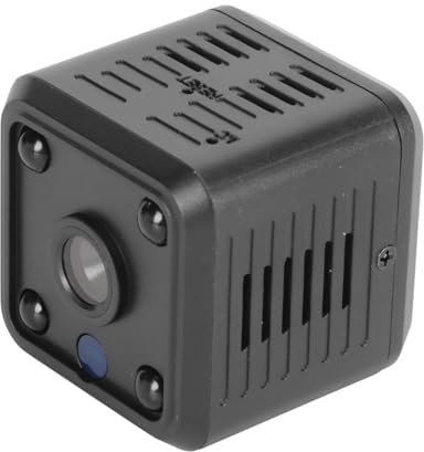 Mini Telecamera WiFi, Piccola Telecamera IP Wireless per Interni, Sicurezza Domestica, Piccole Telecamere di Sorveglianza, 1080P HD, Visione Notturna, Rilevamento Umano,