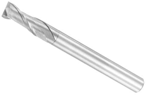 CoCud VHM-Fräser mit quadratischem Schaft, 5 mm x 13 mm Schneiden, 5 mm Schaft, M30 Mikrokorngestein Karbid, 2 Schneiden CNC-Fräser-Bits - zum Fräsen von Kupfer, Kunststoff und Holz)