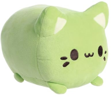 Aurora, 14270, Tasty Peach Green Tea Meowchi 7In, Soft Toy, Green