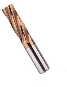 JONOLA Reibahle HRC60 H7 6 Flöten mit 60 mm 70 mm hartmetallbronzenbeschichteter Maschinenreibahle for Metalldrehmaschinen-Spannreibahle (Size : 8x35x70x6T H7)