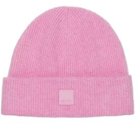 Marc OߴPolo Denim Damen Strickmütze aus Woll-Mix Beanie, Rosa (Light Pink Melange 01), One Size