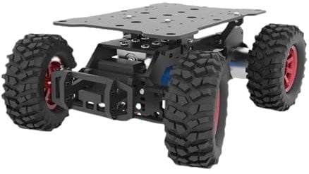 Mecanum Wheel Car RC Chassis With Motor Robot Car Supporting ROS System And Sport Camera For Ras-pberry For Ar-duino Robot Car DIY Kit (Color : Product Car chassis)