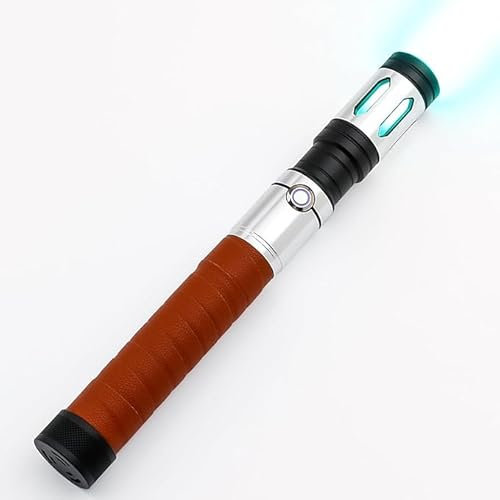 Saberforms Duell Lichtschwert mit 12 RGB Farben 16 Sound Fonts und Motion Control, Force FX Lichtschwerter mit Premium Metallgriff und austauschbarer Klinge, Lichtschwert für Erwachsene, Kinder