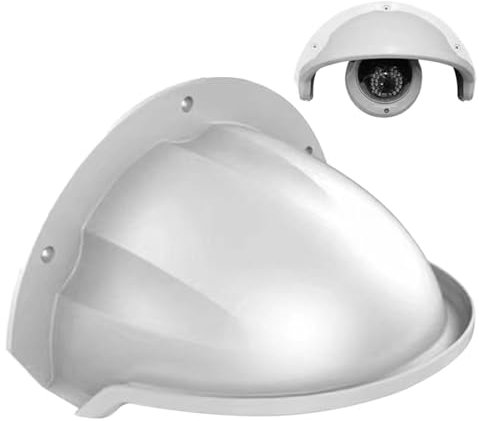 CCTV Security Camera Cover - Rain Cover | Protective Housing Sun Shade | Wall Mount Bracket Case | Weatherproof Protection Shelter for Courtyard, Hotel