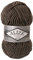 Strickgarn Strickwolle Superlana Maxi 100g 25% Wolle Wintergarn Winterwolle, 50 Farben, Farbe:240 milky brown