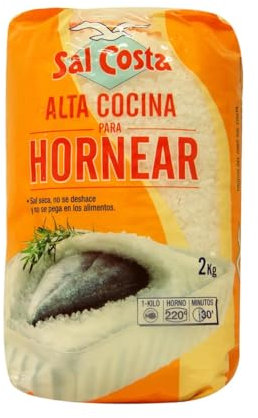 Sal Costa, sal gourmet para hornear Sal Costa 2 kg.