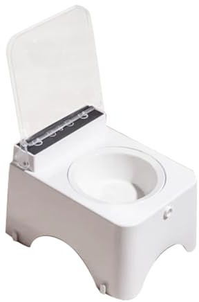 Sefdrert Smart Cat Bowl with Infrared Sensor Automatic Lid - Anti-Mouse Pet Feeder for Cats and Dogs Food Dispenser