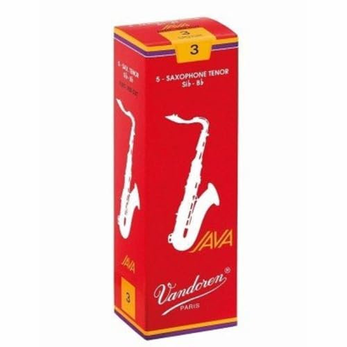 Vandoren Blatt Tenor Saxophon Java Filed Red Stärke: 2