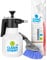 CLEANOFANT Außen-SAUBER Set | Reinigungsset | Außen Reiniger Konzentrat + Pumpsprühflasche + Reinigungsbürste - für Wohnwagen Wohnmobil Caravan Vorzelt