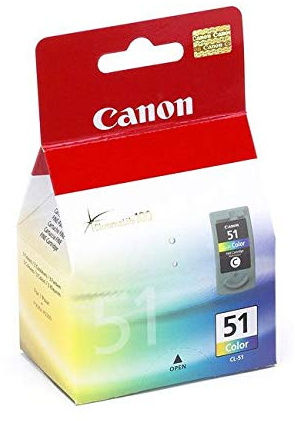 Canon CL-51 FINE Color Fine Cartridge Cyan/Magenta/Yellow Ink Cartridge