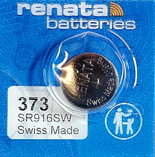 Renata Knopfzelle, Uhrbatterie, Silberoxid, 0 % Quecksilber, alle Größen, 1 Stück