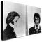 Elvis Presley Police Mugshot Leinwandbild, gerahmt, verschiedene Größen (A0, 119,4 x 83,8 cm)