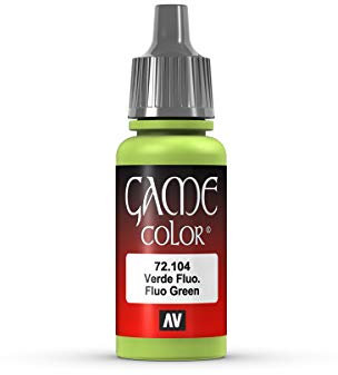 Vallejo Game Color 72104 Fluo Green (17ml)