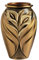 Grabvase aus Bronze dunkel mit Details (Wandvase) | Sie sind auf der Suche nach einer Grabvase aus bronze? Bei unserem Urnengeschäft sind Sie genau richtig. Große Auswahl an Urnen ✔ Gratis Versand ✔