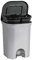 keeeper Treteimer 'Step & Close Duo', 2X 11 Liter, 37,5 x 29,5 x 46 cm, schwarz/anthrazit