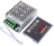 12-80V DC 30A PWM Motor Speed Controller 21kHz Display Panel Motor Soft Starter Soft Start Governor with Digital Display Panel