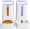Automatic Pet Feeder Small&Medium Pets Automatic Food Feeder and Waterer Set 3.8L, Travel Supply Feeder and Water Dispenser for Dogs Cats Pets Animals
