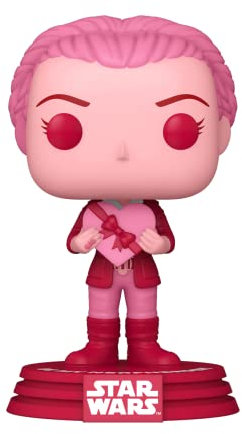Funko Pop! Star Wars: Valentines - Leia Organa- Figurine en Vinyle à Collectionner - Idée de Cadeau - Produits Officiels - Jouets pour Les Enfants et Adultes - Movies Fans
