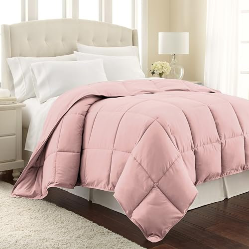 Southshore Fine Living, Inc. Rosa Steppdecke, Queen-Size-Bett, Daunen-Alternative Steppdecke/Tagesdecke, Queen-Size-Größe, weiche, flauschige Steppdecke, übergroß, pflegeleicht, Rosa