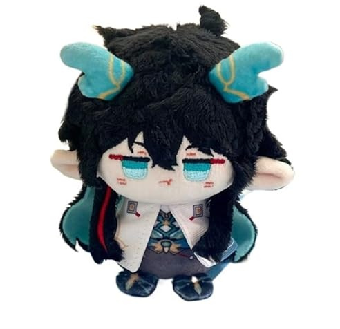 TOPLITHE Honkai Star Rail Kuscheltier, 12CM Kawaii Anime Plüsch Schlüsselanhänger Weiche Entzückende Baumwoll Plüschpuppe for HSR Fans Geschenke(Size:Imbibitor Lunae)