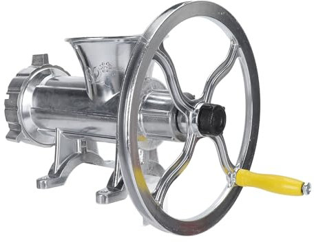 Hachoir à Viande Manuel, Hachoir à Saucisses, Farcisseur de Saucisses, Galettes de Hamburger Faites Maison, Hachoir à Saucisses Rapide Multifonctionnel en Acier Inoxydable, Machine à Hacher la Viande
