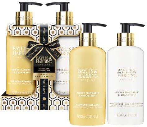 Baylis & Harding Sweet Mandarin & Grapefruit Luxury Hand Care Gift Set - Vegan Friendly