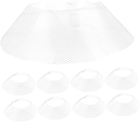 KITANDOVE 10pcs Range Hood Cooker Hood Grease Filter Extractor Fan Filter Paper Ranghood Extractor Hood Wire Hood Grease Filters Paper Towels Oven Hood Filter Paper Kit Vents Cooker Hood Net