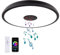 AIHONKON Smart wasserdichte LED Deckenleuchte,28 CM,18 Watt,mit Bluetooth Lautsprecher,RGB Farbwechsel Funktion-2700k-6500k dimmbare Lampe,Tuya Anwendung Control-kompatibel mit Alexa Google Home