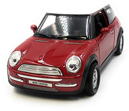 Onwomania Modellauto Rot Auto Maßstab 1:34-39 (lizensiert)