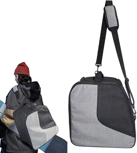 Sac à dos pour chaussures de ski – Porte-bottes de neige d'extérieur, pochette de rangement pour skis | Organisateur portable d'équipement de snowboard résistant à l'humidité, sac de voyage résistant