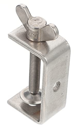 Hemobllo Edelstahl C-klemme Für Holzbearbeitung Hochwertiger Tempergussstahl Konstruktion Sicher Und Stabil Leicht Und Tragbar