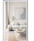 Side Opening Magnetic Fly Screens for Doors 100x200cm Reversible Left Right Side Opening Mosquito Door Screen Strong Magnets Hands Free Top-to-Bottom Seal Install Without Drilling White