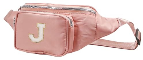 Bauchtasche, Bauchtasche für Iadies, wasserdicht, mit Reißverschluss, leicht, verstellbar, für personalisierte Geschenke, Outdoor-Workout, Laufen, Reisen, J