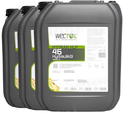 WECTOL Hydrauliköl Hydran HLP 46/3x 20 Liter Kanister DIN 51524