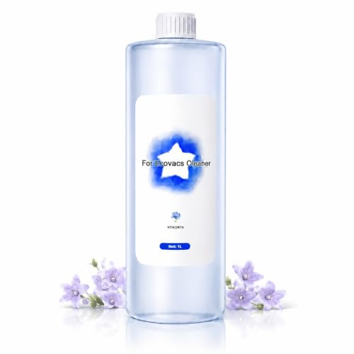 Nettoyant concentré 1 l - Solution de nettoyage pour robot aspirateur Ecovacs DEEBOT - Faible mousse, sans traces et parfum de jacinthe - Pour carrelage, stratifié et parquet - Nettoyage en profondeur