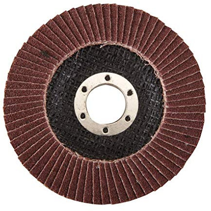 Silverline 792089 Disque à lamelles corindon 115mm Grain 80