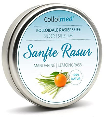 Colloimed Rasierseife mit kolloidalem Silber-Silizium 100g