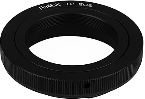 Fotodiox Lens Mount Adapter Compatible with T-Mount (T/T-2) Thread Lenses on Canon EOS (EF, EF-S) Mount D/SLR Camera Body