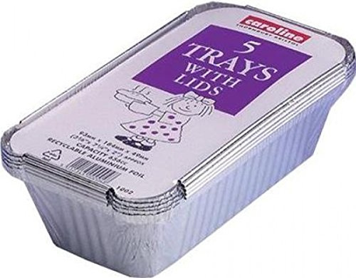 Caroline 6 Foil Trays & Lids 23oz 1002