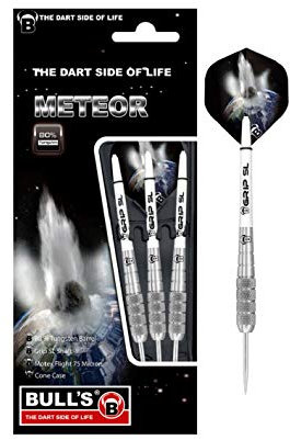 Bull's Meteor MT10 Steel Dart, 80% Tungsten, 26g