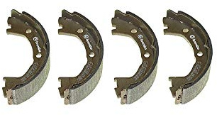 Brembo SA6506 Bremsbacken für Handbremsen, Anzahl 4 | Kompatibel mit: IVECO DAILY II Bus, DAILY II Kasten, DAILY II Kipper, DAILY II Pritsche/Fahrgestell, DAILY III Bus