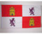 AZ FLAG - Flagge Kastilien-León - 150x90 cm - Kastilien-León Fahne 100% Polyester mit Messing-Ösen - 110g
