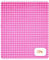 Strictly Briks Plaque de Base de qualité - pour Grosses Briques/avec Gros tenons - Compatible avec Les Plus Grandes Marques - 38,1 x 26,6 cm - Rose