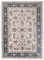 Carpeto Rugs Traditioneller Klassischer Teppich für Ihre Wohnzimmer - Beige Creme Schwarz - Perser Orientalisches Antik Ziegler Ornamente Top Qualität Pflegeleicht AYLA 60 x 100 cm Klein