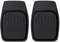 UKB4C Universal Deep Tray Rubber Floor Mats Heavy Duty Mud Mats Set of 2 Black