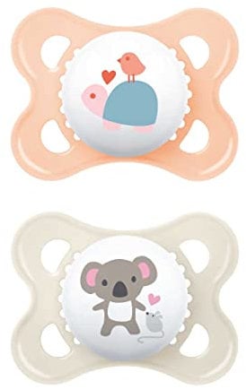 Mam Original Skinsoft Silicone Baby Pacifier with Pacifier Case