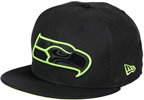 New Era Seattle Seahawks NFL Diamond Prene 59Fifty Cap - 7 1/4-58cm (L)